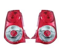 Pilotos Traseros coche Accesorios Para Coche Conjunto Luces Traseras Faros Antiniebla Luz De Freno Luz De Marcha Atrás Compatible Con Kia Para Picanto 2008 2009 2010(Red,1 pair)