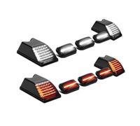 Pilotos Traseros coche Luces Techo Cabina Delanteras Ámbar Y Traseras Rojas Para Hummer H2 SUT/SUV 2003-2009 luces traseras(10pcs White Red)