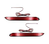 Pilotos Traseros Iluminación Para Toyota Para RAV4 Para Camry Kit De Luz Trasera Reflector Faro Antiniebla Parachoques Freno Rojo(Red Lens)