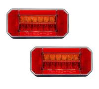 PILOTOS TRASEROS LED NEON REMOLQUE 3 FUNCIONES INTERMITENTE DINAMICOS 12V 24V HOMOLOGADOS PACK 2 UNIDADES