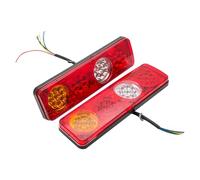 Pilotos Traseros Luces Traseras Coche Impermeables 12V 36LED Luz Freno Luz Giro Luz Marcha Atrás Para Caravana Remolque Camión Camión 12V 2 Piezas Piloto Trasero
