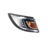 Pilotos Traseros Para Mazda 6GH 2009-2012 | Luz Freno Parachoques Trasero Lámpara Señal Conjunto Luz Trasera Automática GV8E-51-3F0 GV7K-51-3J0(White- Outside left)