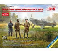 Pilots Of Soviet Air Force 1943-1945 (100% New Moldes) 1 :3 2 Plástico Model Kit