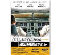 PilotsEYE.tv 01. München - San Francisco: München - San Francisco A 340. Cockpitflight Lufthansa Airbus A340-600 [Alemania] [DVD]
