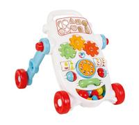 Pilsan My First Walker - Andador con música y actividades divertidas como bolas, perlas, etc., color blanco, azul y rojo
