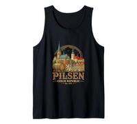 Pilsen República Checa Viaje Souvenir City Gift Camiseta sin Mangas