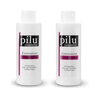 pilu cosmetic Cuidado de extensiones de pelo sintético y extensiones de pelo natural que protege el cabello y la unión (champú y acondicionador, 1000 ml)