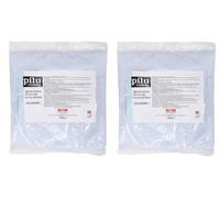 Pilu Cosmetic Polvo de Blanqueo Azul Sin Polvo - 500g, Blanqueamiento Suave Hasta 7 Tonos, Ultra Fuerte, Antiamarillento (Clásico, 2 Unidades)