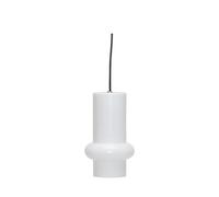 Pilule Down Lámpara Colgante Blanco Brillante