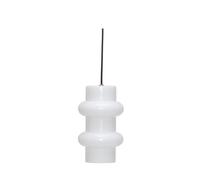Pilule Lámpara Colgante Doble Blanco Brillante