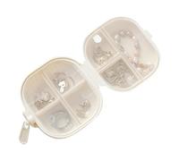 Pilulier genérico semanal para excursiones de almohadas semanales con botones pulping diarios con compartimentos Morning y noche Compact Daily Pilulier para bolsos Almohada diaria