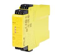 PILZ Interruptor de seguridad PNOZ X2.8P 24 VACDC 3n/o 1n/c 3 cierres, 1 abridor (ancho x alto x profundidad) 22,5 x