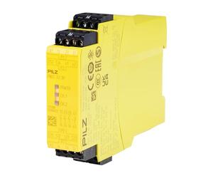 PILZ Interruptor de seguridad PNOZ X2.8P 24 VACDC 3n/o 1n/c 3 cierres, 1 abridor (ancho x alto x profundidad) 22,5 x