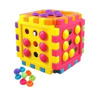 Pilz Puzzle | Juguetes del Tablero de Abrigo | Juego de Juego en 3D Juego Juguete Educativo para niños pequeños de 3 años, Juego de pedagogía Preescolar para Promover Habilidades motoras Finas