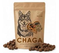 Pilze Wohlrab - Golosinas para perros con hongos vitales Chaga y hierbas valiosas - 200 g - Vitaminas y oligoelementos esenciales - Fácil alimentación
