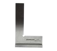 PIMALDAUM Escuadra de tope 90° DIN 875/0 - Acero inoxidable 4Cr13 - Escuadra de precisión con tope - Clase de precisión 0 - Varias medidas disponibles (75 * 50 mm)
