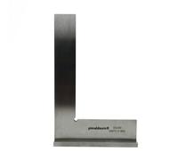 PIMALDAUM Escuadra de tope 90° DIN 875/0 - Acero inoxidable 4Cr13 - Escuadra de precisión con tope - Clase de precisión 0 - Varias medidas disponibles (150 * 100 mm)