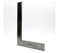 PIMALDAUM Escuadra plana 90° DIN 875/00 - Acero inoxidable 4Cr13 - Escuadra de referencia y control - Clase de precisión 00 - Disponible en varias medidas (300 * 200 mm)