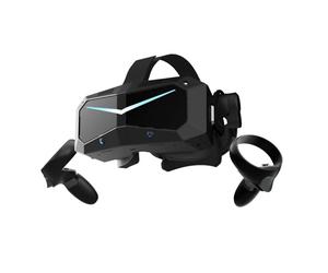 Pimax Crystal Super PCVR-Headset Versión de Pago Completa - 50 PPD, 3840x3840 por Ojo, Ultra Alta resolución, Campo de visión de 127°, para simulación de Vuelo y Juegos de Realidad Virtual
