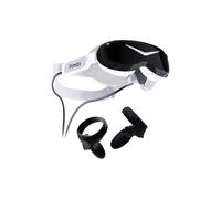 Pimax Dream Air Slam VR - Auriculares de diadema (3840 × 3552, campo de visión de 110°, con óptica Pimax ConcaveView, incluye controlador), color blanco