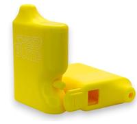 Pimentero portátil (amarillo) - Versátil SnuffBulletSniffer, kit multifuncional para un uso fácil, práctico BulletSpiceSniffer