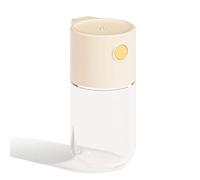 Pimentero portátil | Salero medidor, ayudante de cocina, dispensador cuantitativo preciso tipo empuje, botella transparente, para picnic familiar, cocina y camping
