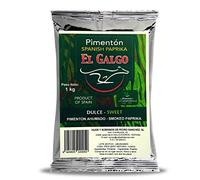 Pimentón ahumado suave El Galgo Bolsa 1kg sabor Dulce