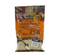 Pimienta blanca molida 100 g en bolsa Especia suave para salsas blancas, cremas y pescado Condimenta sin puntos negros Aroma delicado y picor elegante