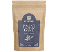 Pimienta de Jamaica Alchemara (100g) - Pimienta de Jamaica en Grano - Especias Suavemente Secadas Ideales para Cocinar - Especias Aromáticas