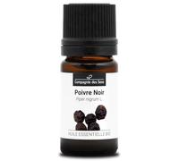 PIMIENTA NEGRA - 5 mL - Aceite Esencial Orgánico - 100% Puro, Natural, Quimiotipado y Certificado AB
