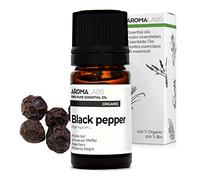 Pimienta Negra BIO (Piper nigrum) - 5 mL - Aceite Esencial Quimiotipado y Certificado AB - Tonus - Aroma Labs