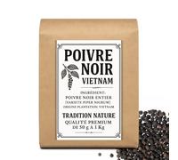 Pimienta negra de Vietnam Entero 500 g | Granel Calidad de la tienda fina