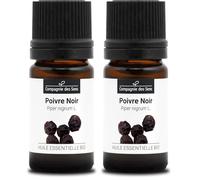 Pimienta Negra (Piper nigrum) BIO - 5 mL - Aceite Esencial Premium - 100% Puro, Natural - Quimiotipado e Integral (Paquete de 2)
