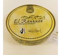 Pimientos de Piquillo Rellenos de Hueva de Atún - Peso neto del producto 280gr - El Ronqueo - sin conservantes añadidos - Prodcuto de Andalucía - De Barbate.