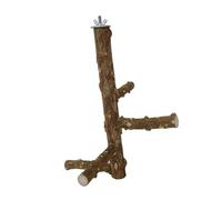 Pimientos de Sichuan Natural Soporte de madera seguro para loros, parques infantiles, suministros para aficionados para loros activos, tiempos de juego, hogares, cuidado de aves