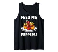 Pimientos Rellenos Divertidos Camiseta sin Mangas