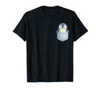 Pimkin el Bolsillo de pingüino de Bolsillo Camiseta