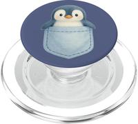 Pimkin el Bolsillo de pingüino de Bolsillo PopSockets PopGrip para MagSafe