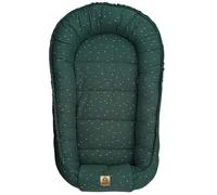 PIMKO Nido para bebé nido para bebé, capullo para bebés y recién nacidos, 60 x 90 cm, 100% algodón muselina, (Moss Gold)