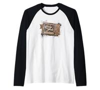 Pimp My Ride Y2K Grunge Television Logo TV Show Camiseta Manga Raglan