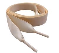 Pimp My Shoes, color marfil de satén cordones para zapatillas, bombas de lona, zapatos, zapatillas, zapatillas, zapatillas de deporte, botas, hi tops, dr botas de Martin, color Marfil, talla 85 cm