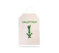 PimPam Factory Baberos para Calçots Desechables de 32x50 cm - Pack 10 - Babero Desechable - Repelente al Agua con Cierre de Goma - Ideal para Calçotadas y Comidas Familiares