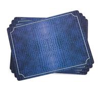 Pimpernel Croc - Blue Placemats - Set of 4 (Large) by Pimpernel