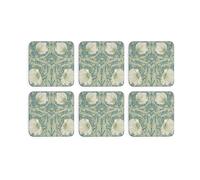 Pimpernel Posavasos Morris & Co Pimpernel 6-pack Verde. azul