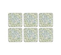 Pimpernel Posavasos Morris & Co Willow Bough 6-pack Verde. azul