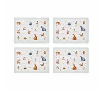 Pimpernel Juego de 4 manteles Individuales Grandes, Madera de ingeniería, Corcho, Multicolor, L, 4