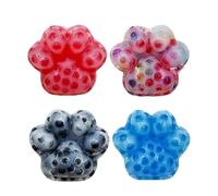 Pimple Pop Fidget Juguete Antiestrés | 4 Piezas De Figura De Esqueleto para Apriete Novedoso,Juego Sensorial Divertido para Manos Inquietas | para Parejas Familia Amigos Y Adolescentes