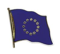 Pin Anstecker Flagge Fahne Europa / Europarat Europäische Union Flaggenpin Badge Button Flaggen Clip Anstecknadel