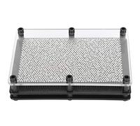 Pin Art Toy 3D Metal Board Hand Print Model Cloning Changeable Kids Creative Gift Sensory Toy for Home Office Decor DIY Craft Stainless Steel Plastic 17.8 x 12.5 x 5cm