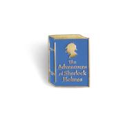 Pin Badge - Pulteney Press (Sherlock Holmes), 1.5 x 1.5 Inch, Aleación de zinc/esmalte, No es una piedra preciosa